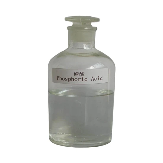 Prezzi Acido liquido PA 75% 85 Fosforico per uso alimentare Impianto all'ingrosso all'ingrosso Acido PA 85% fosforico di alta qualità