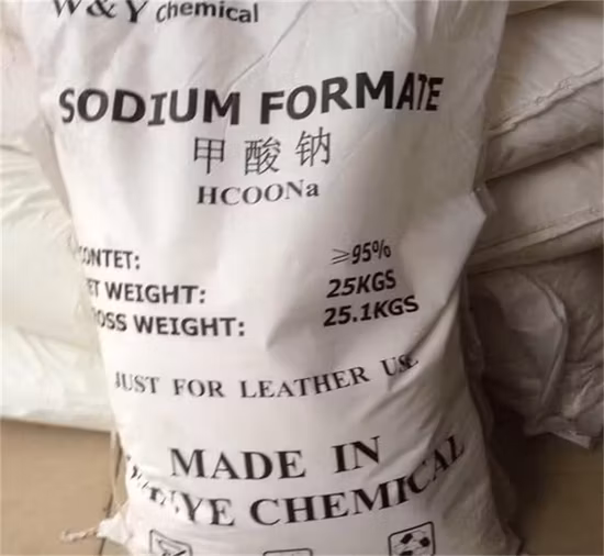 Purezza del formiato di sodio 92% 95% 98% Min CAS 141